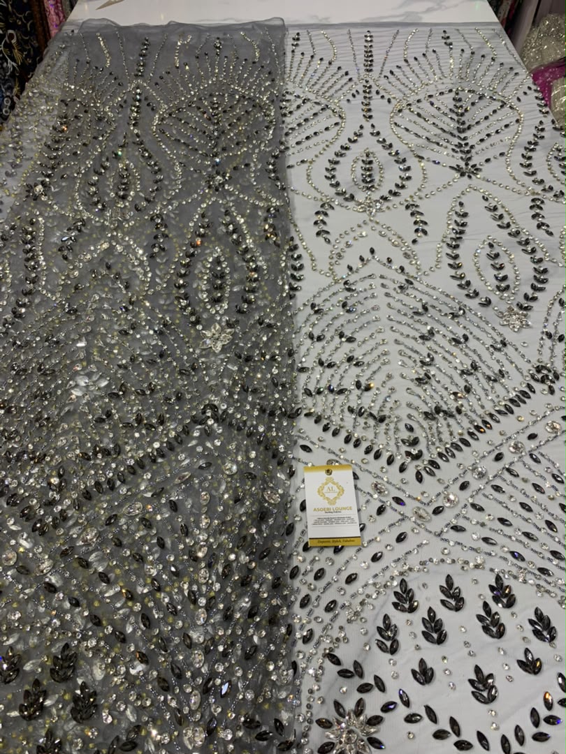 QUEEN Luxury Crystal Fabrics thumbnail 2