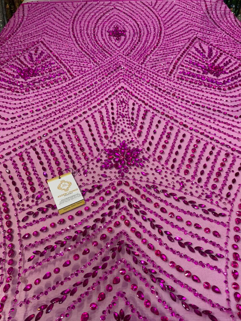 MOONSTONE Luxury Crystal Fabrics