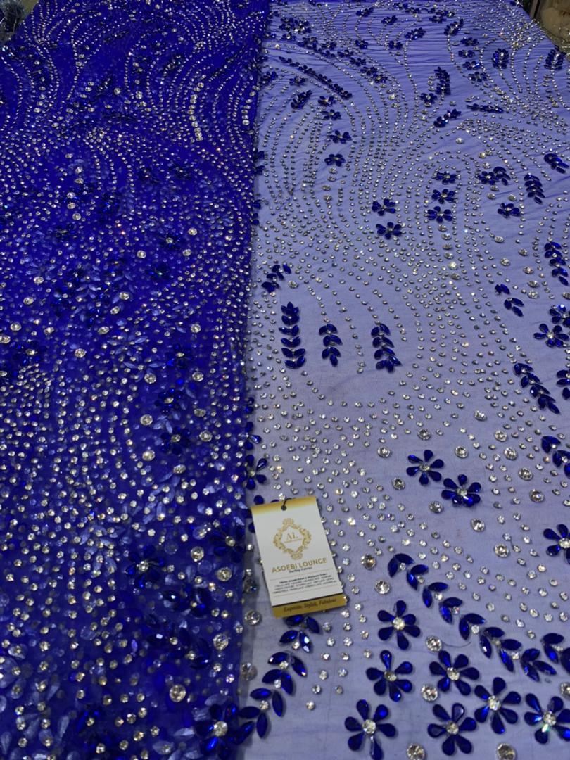 BLUEY Luxury Crystal Fabrics