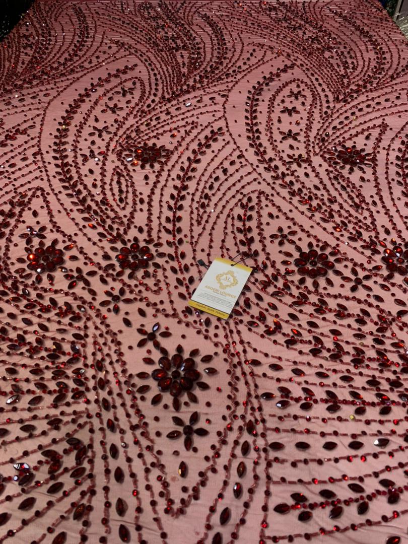 ZARAH Luxury Crystal Fabrics