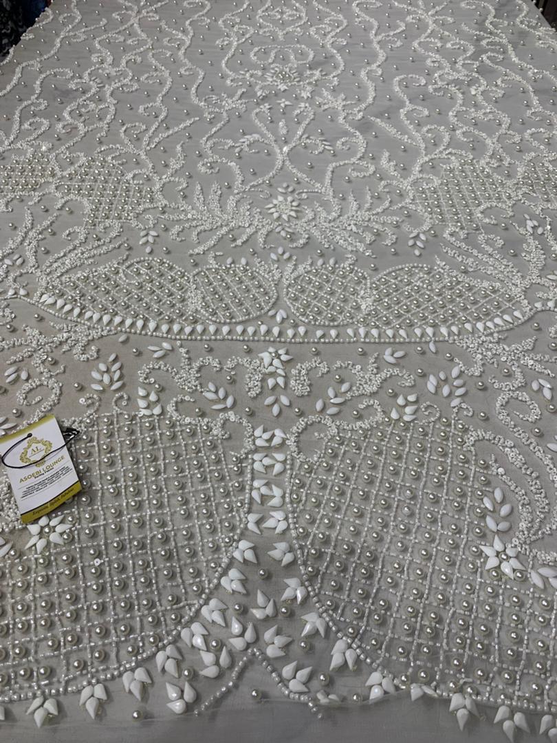 NURA Plum Luxury Crystal Fabrics