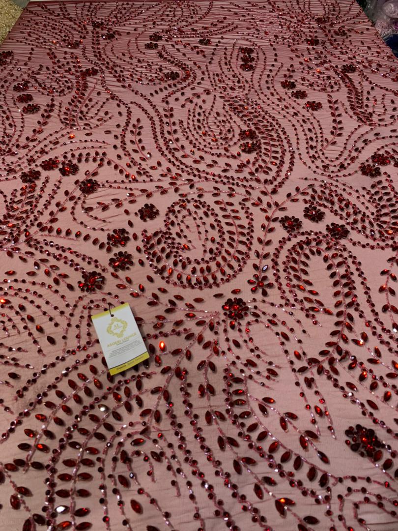 Yara Luxury Crystal Fabrics