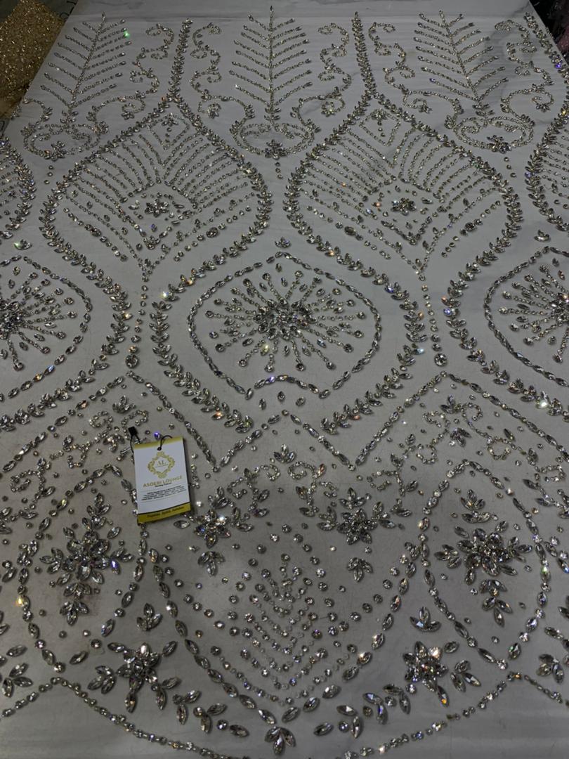 Maya Luxury Crystal Fabrics