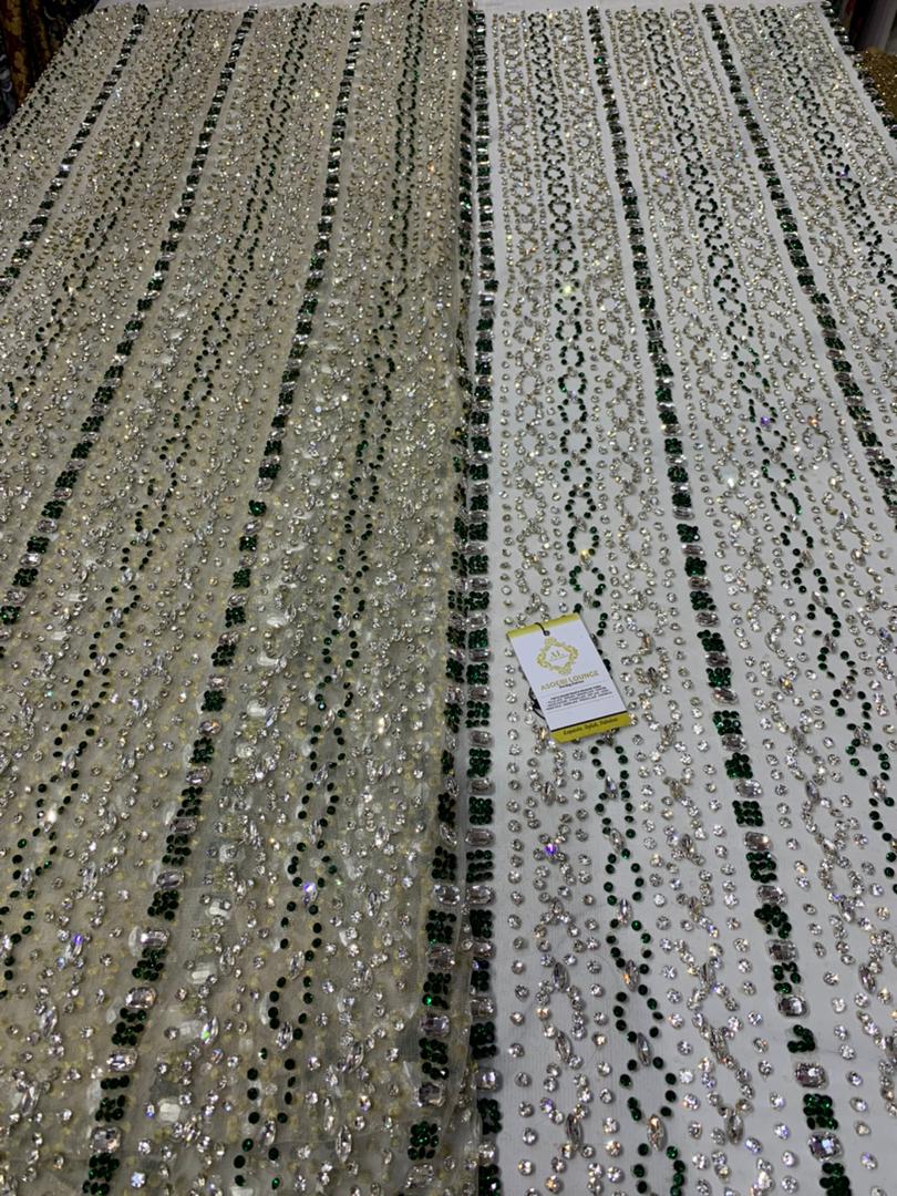Tenioluwa Luxury Crystal Fabrics