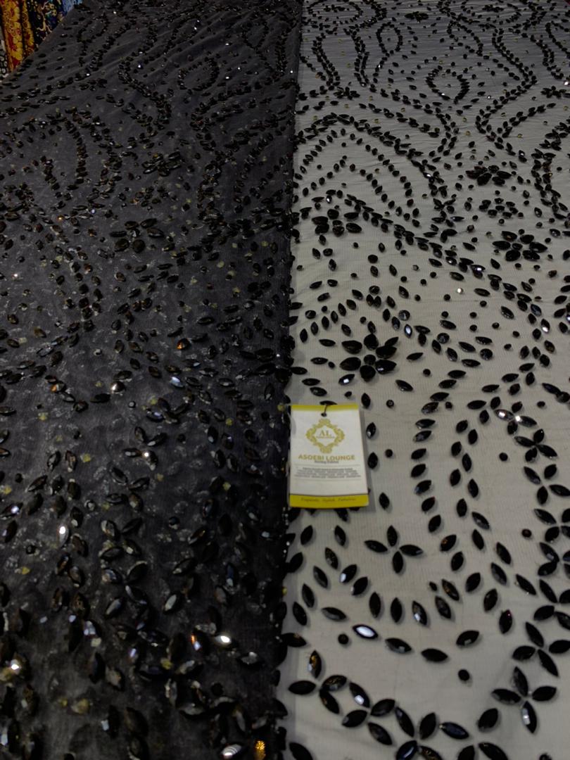 Yetunde Luxury Crystal Fabrics