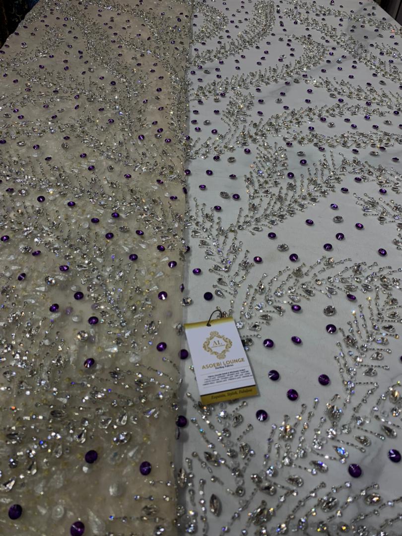 Nifemi Luxury Crystal Fabrics