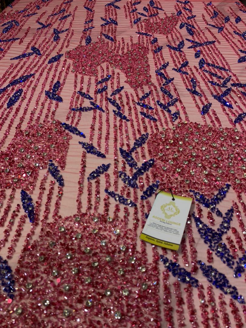 Fikayo Luxury Crystal Fabrics