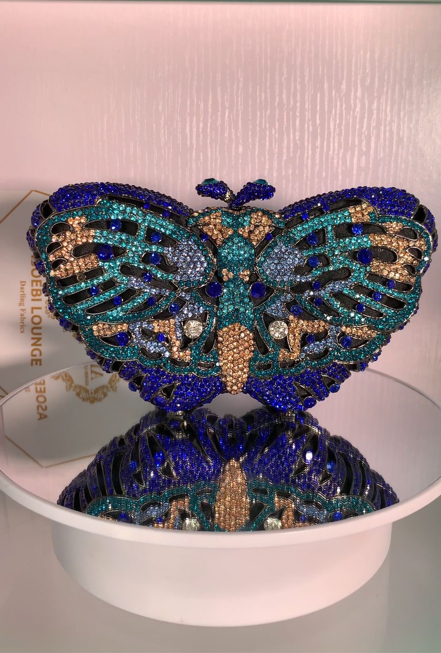 Butterfly Clutch Purse