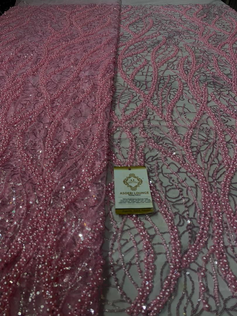 Lubna Beaded Fabric