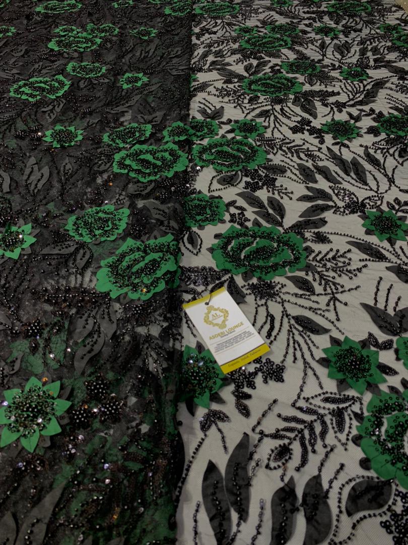 DERIN Beaded Fabrics
