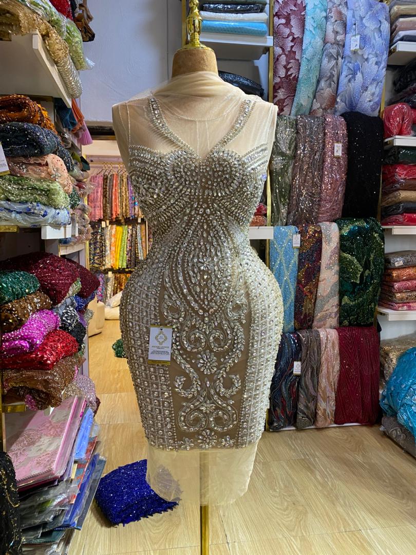 AYIN Panel Dress Fabrics