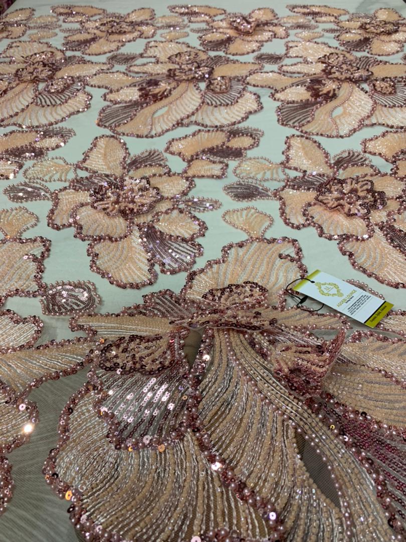 Maryam Beaded Fabric