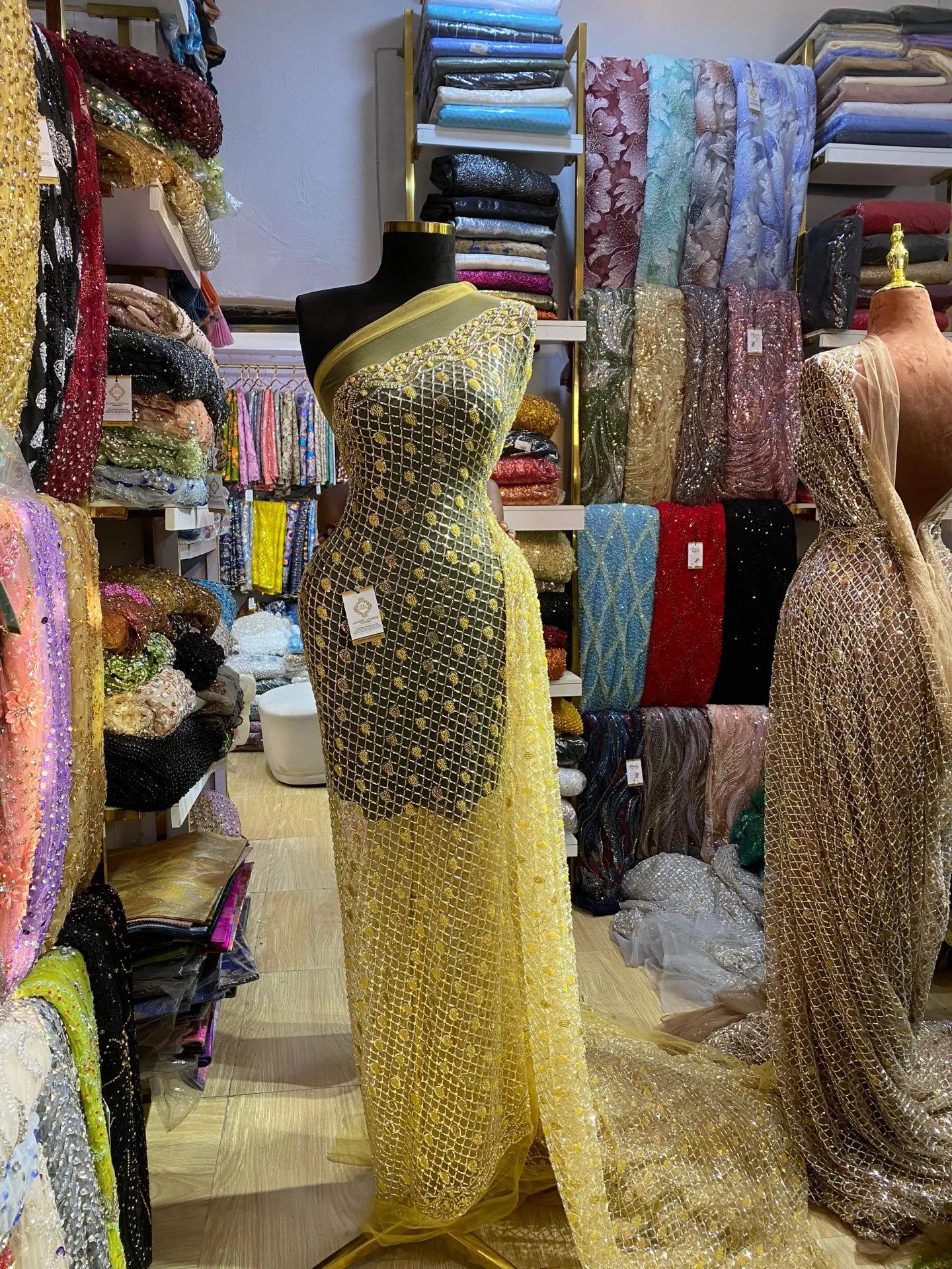 Zulaihat Beaded Fabric