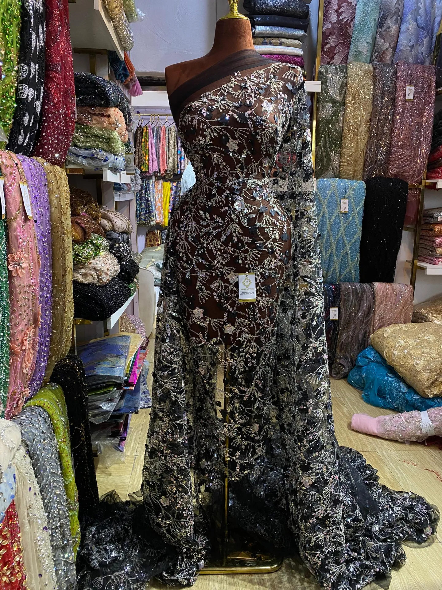 Nadiyah Beaded Fabric