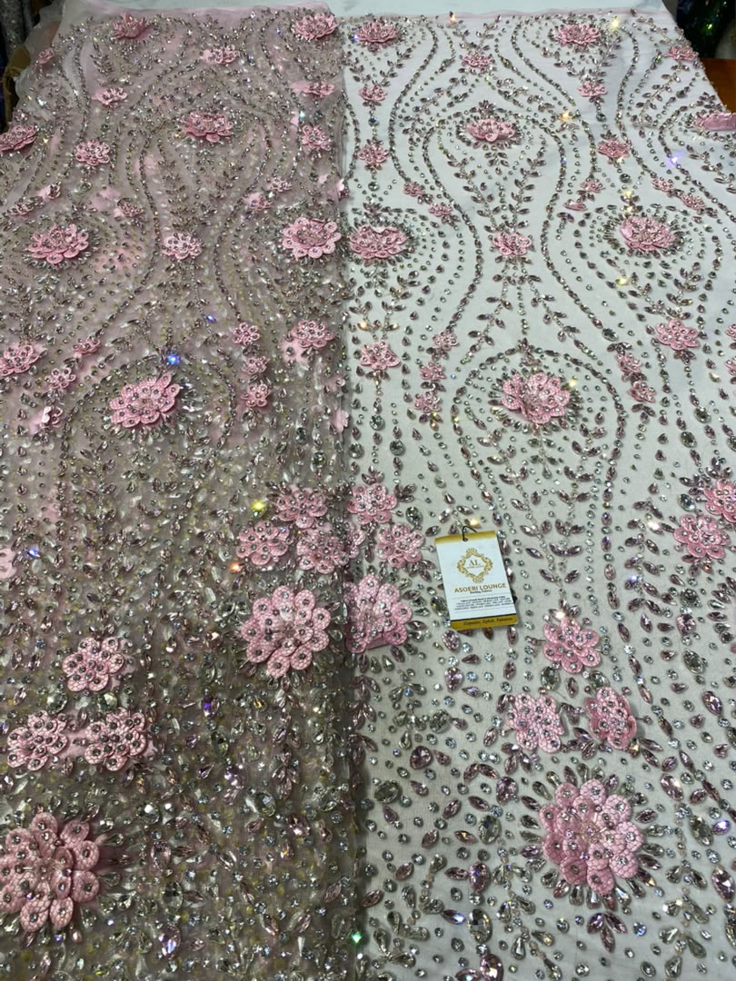 Wuraola Luxury Crystal Fabrics
