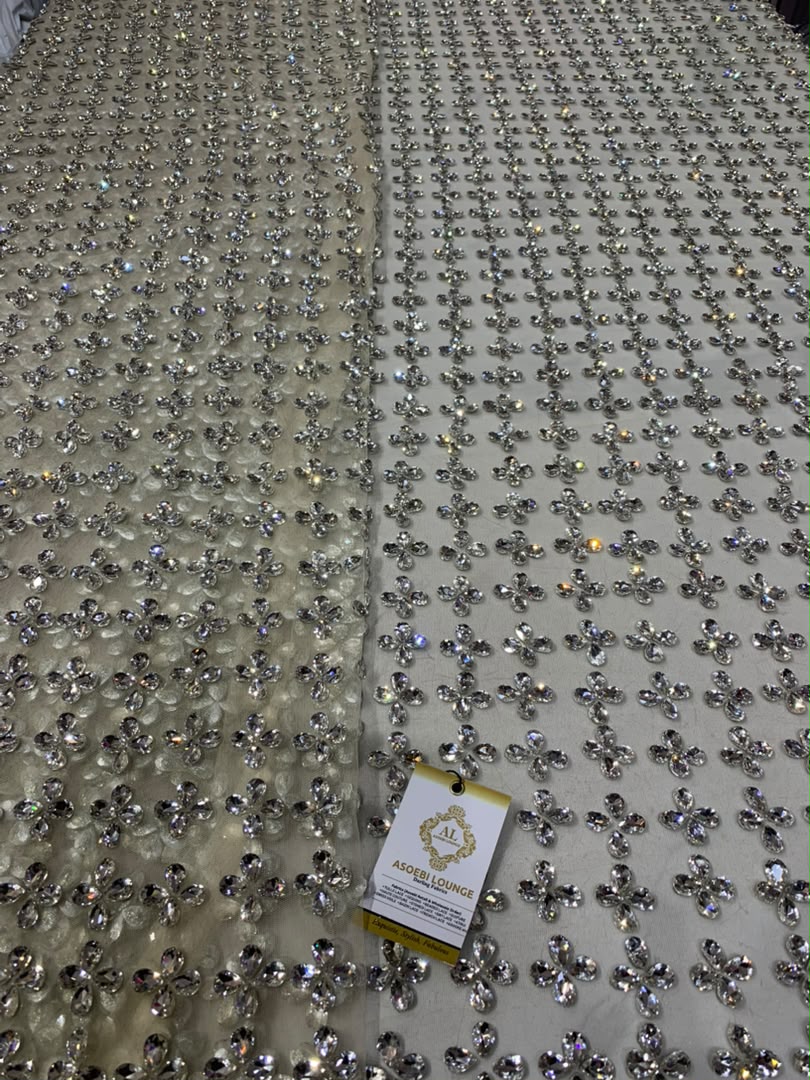 LAURA Luxury Crystal Fabrics