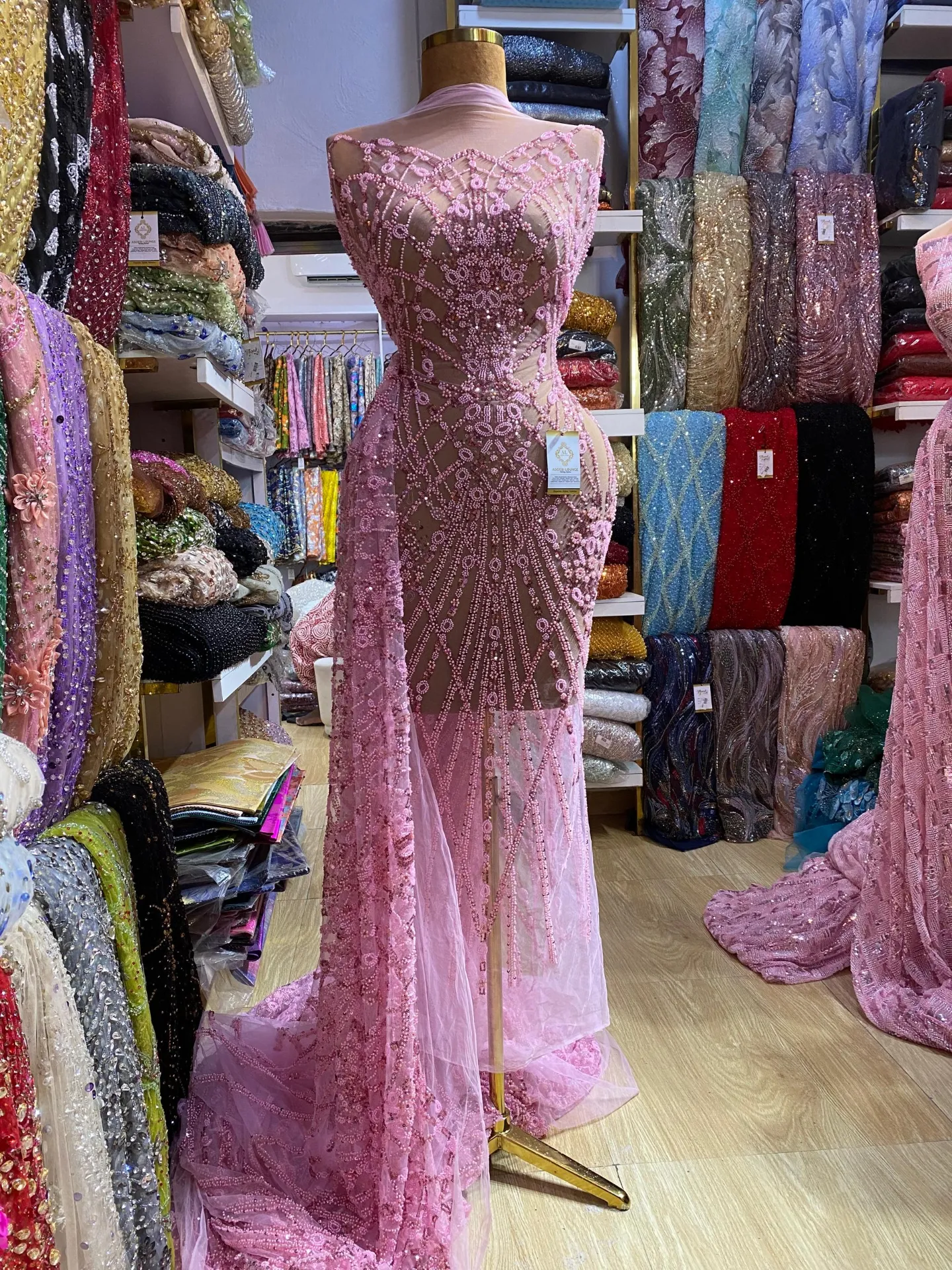 Bella Beaded Fabri