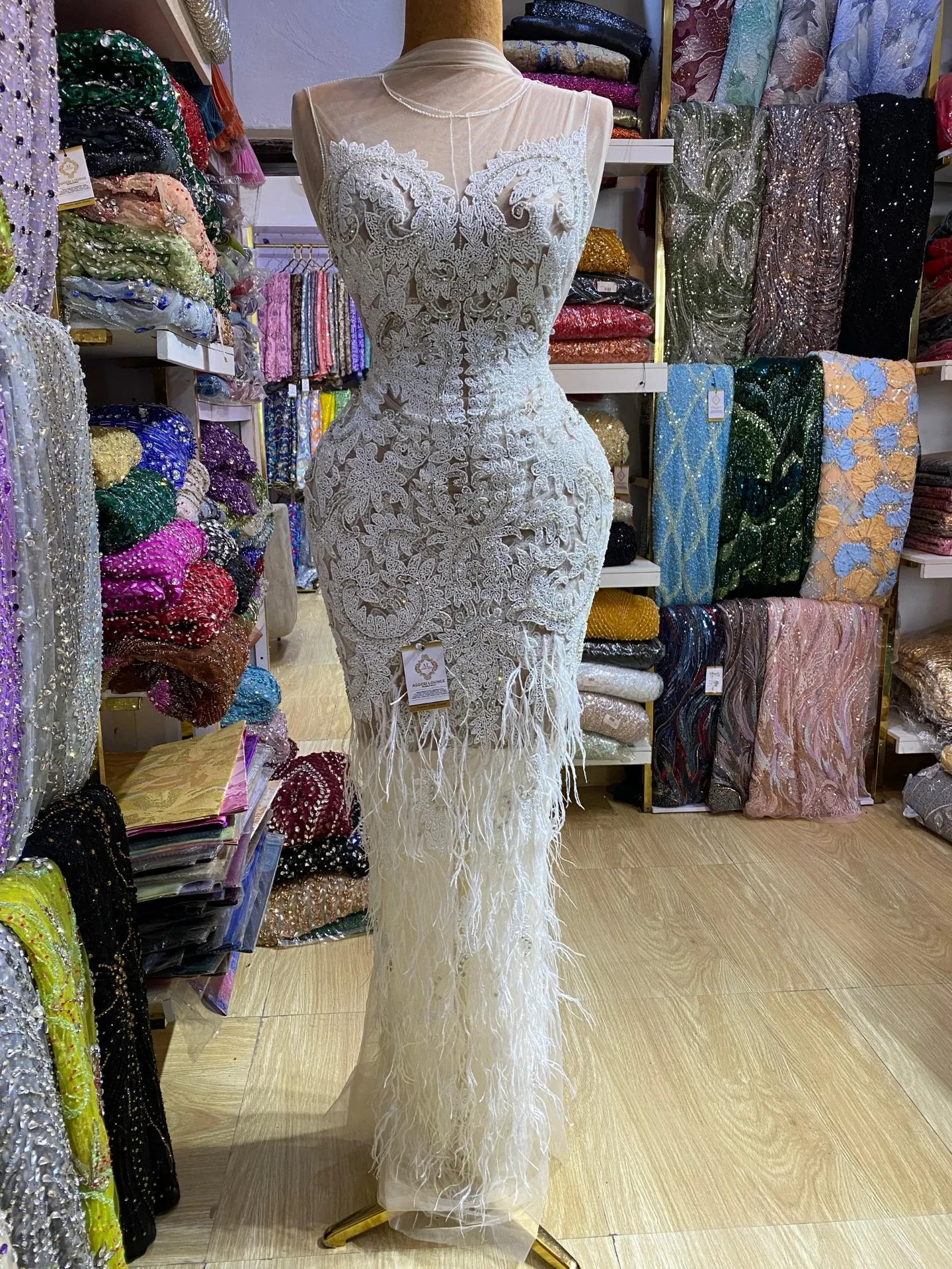 Bianca Bridal Panel Dress