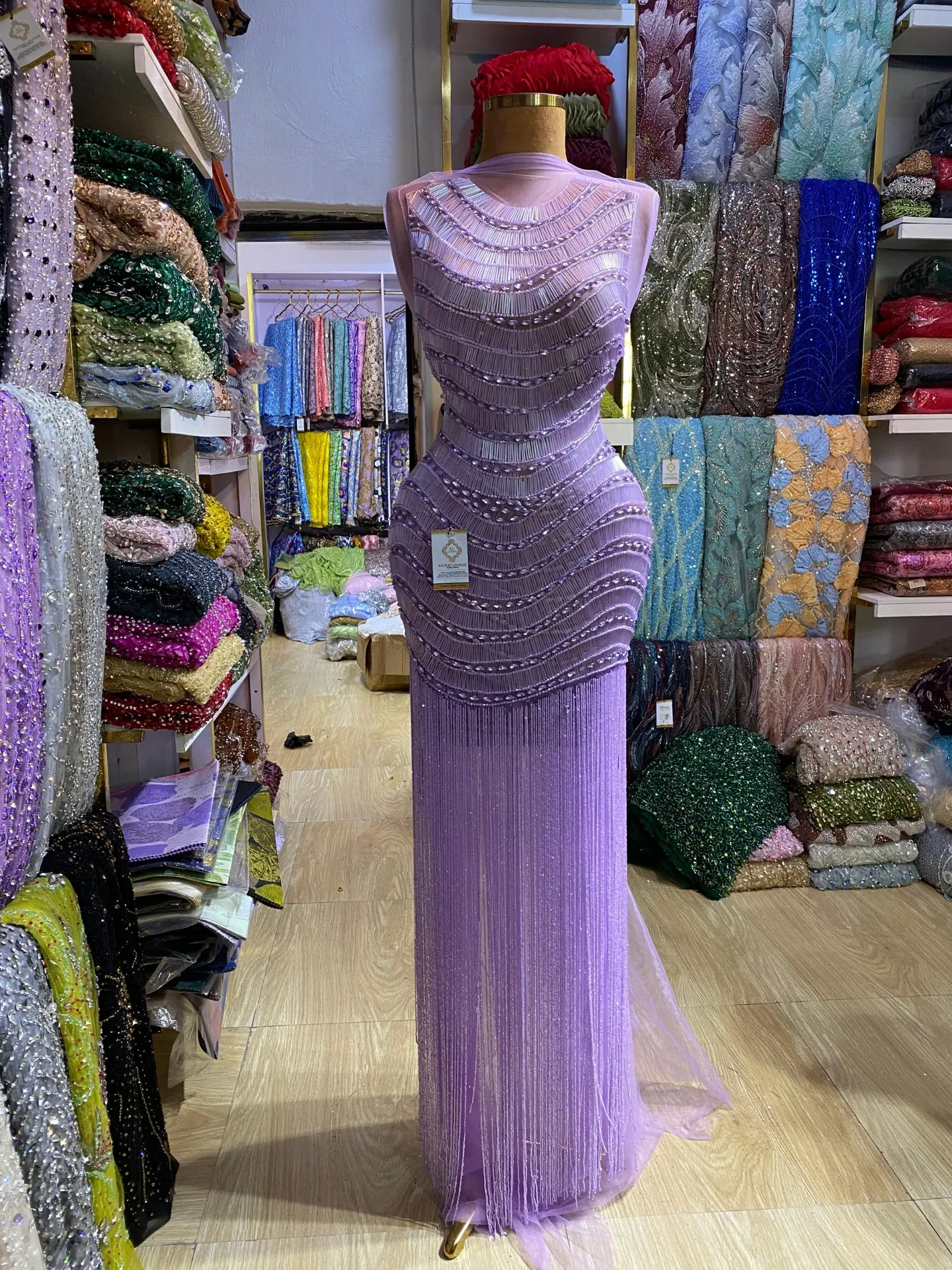 Meenah Panel Dress