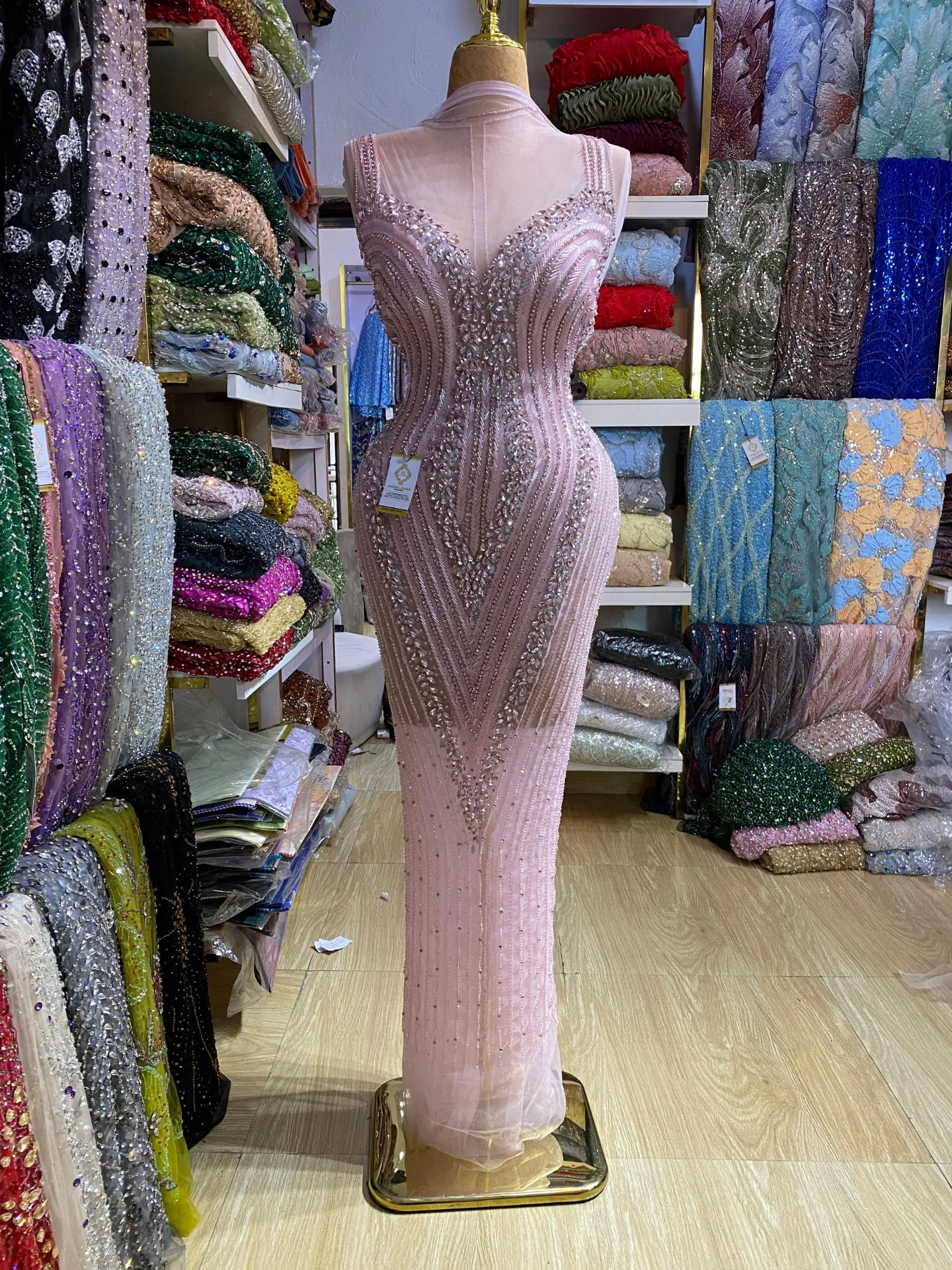 Fathia Panel Dress