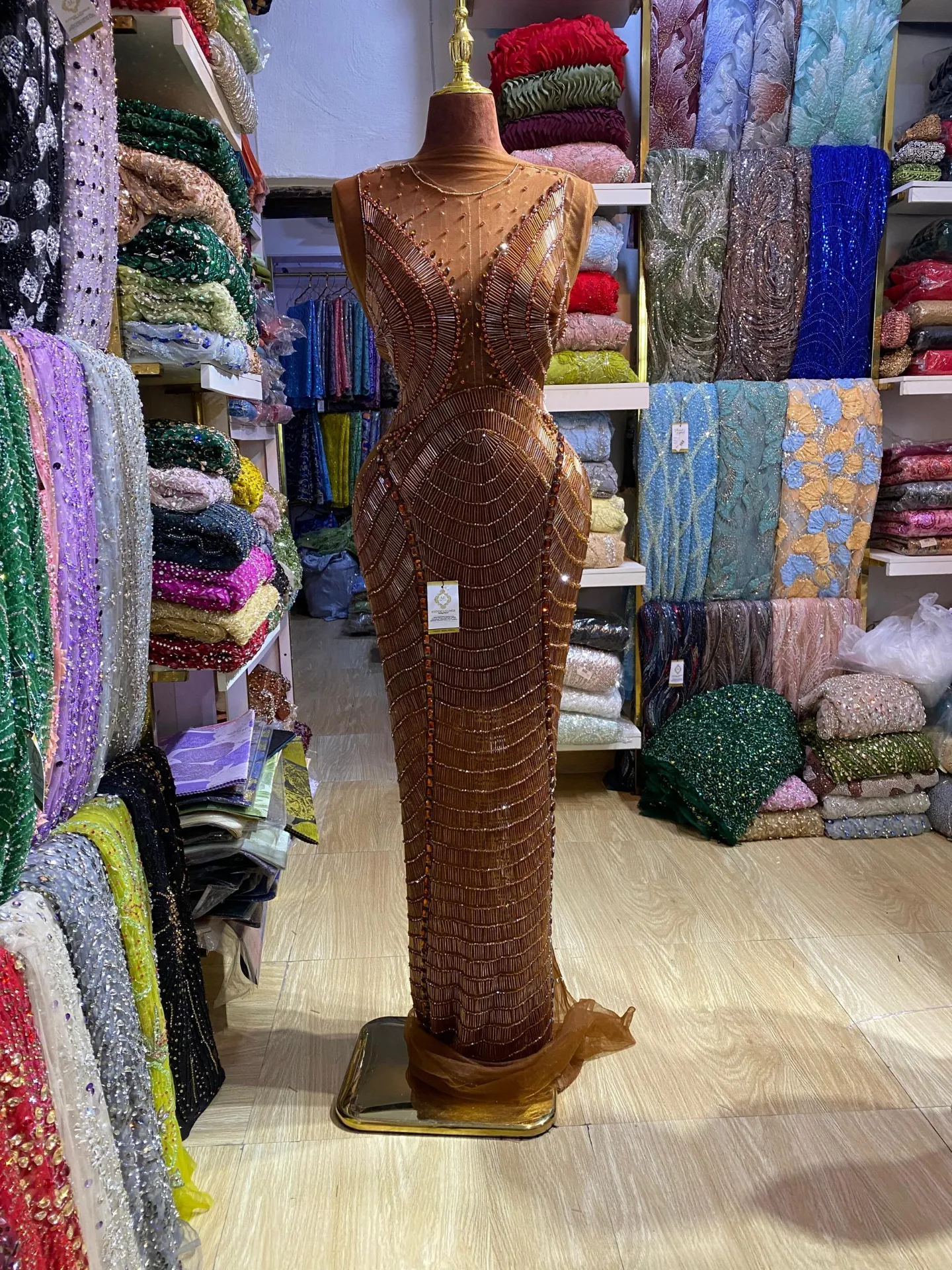Farida Panel Dress