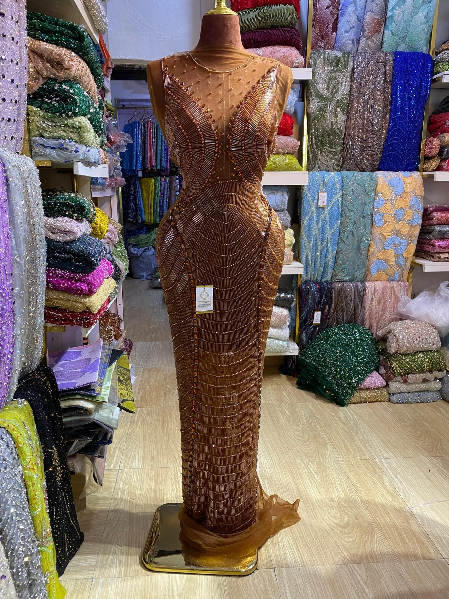 Farida Panel Dress thumbnail 2
