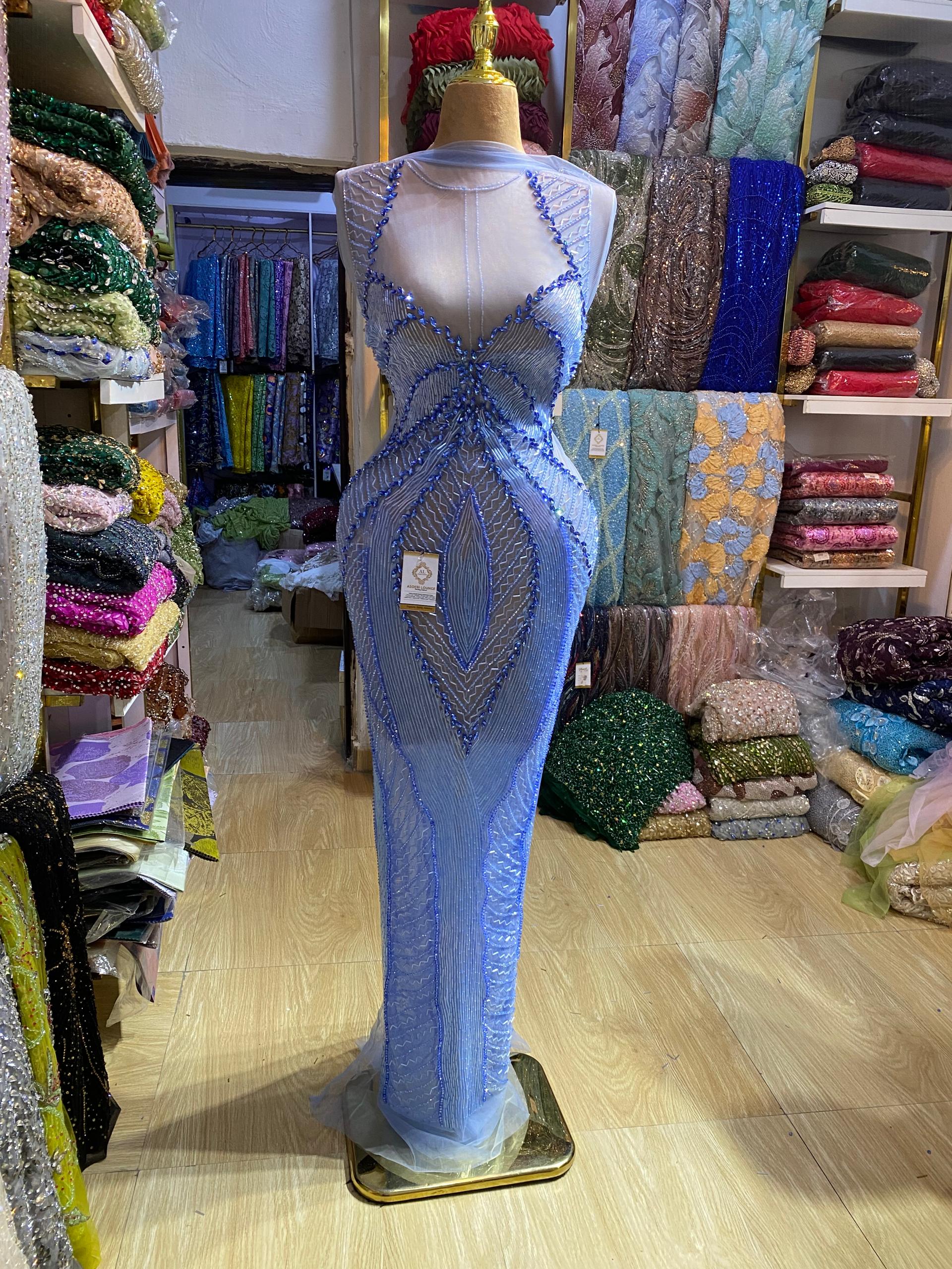 Bluey Panel Dress thumbnail 2