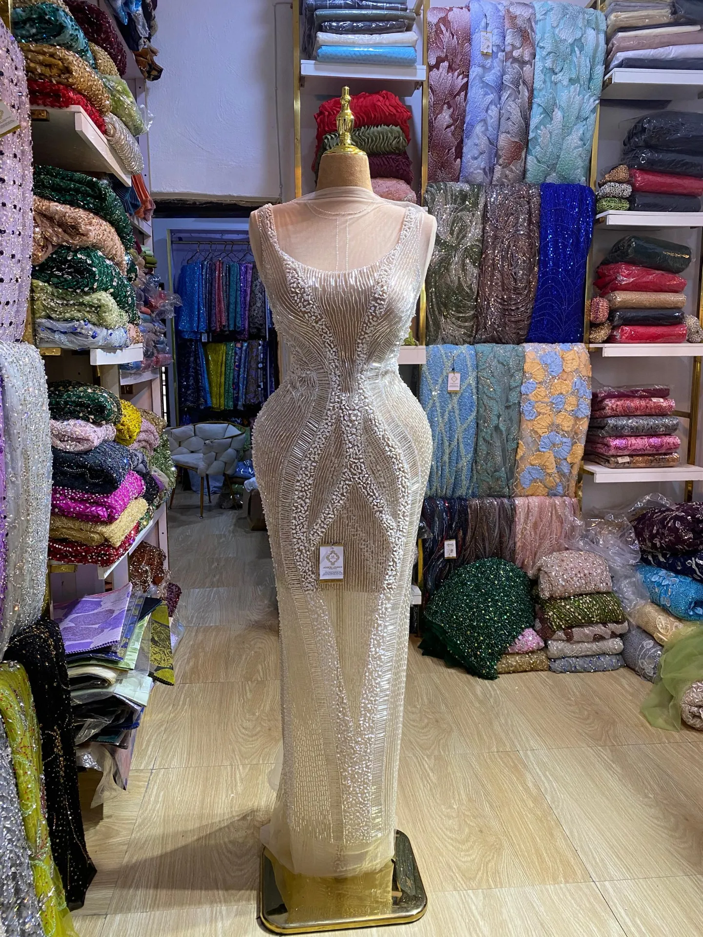 Chioma Panel Dress