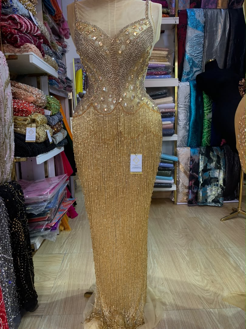 Adaobi Panel Dress Fabrics
