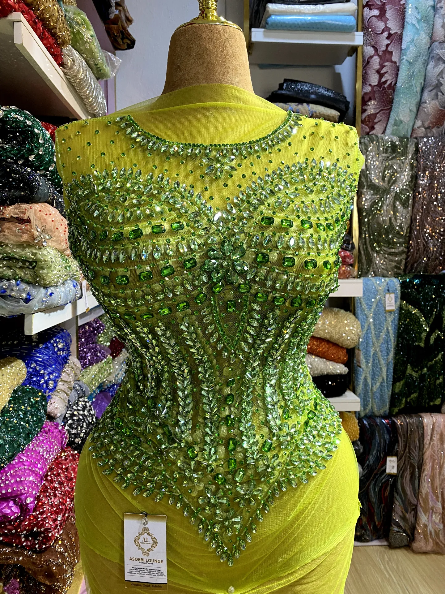 Ijeoma Panel Dress Fabrics