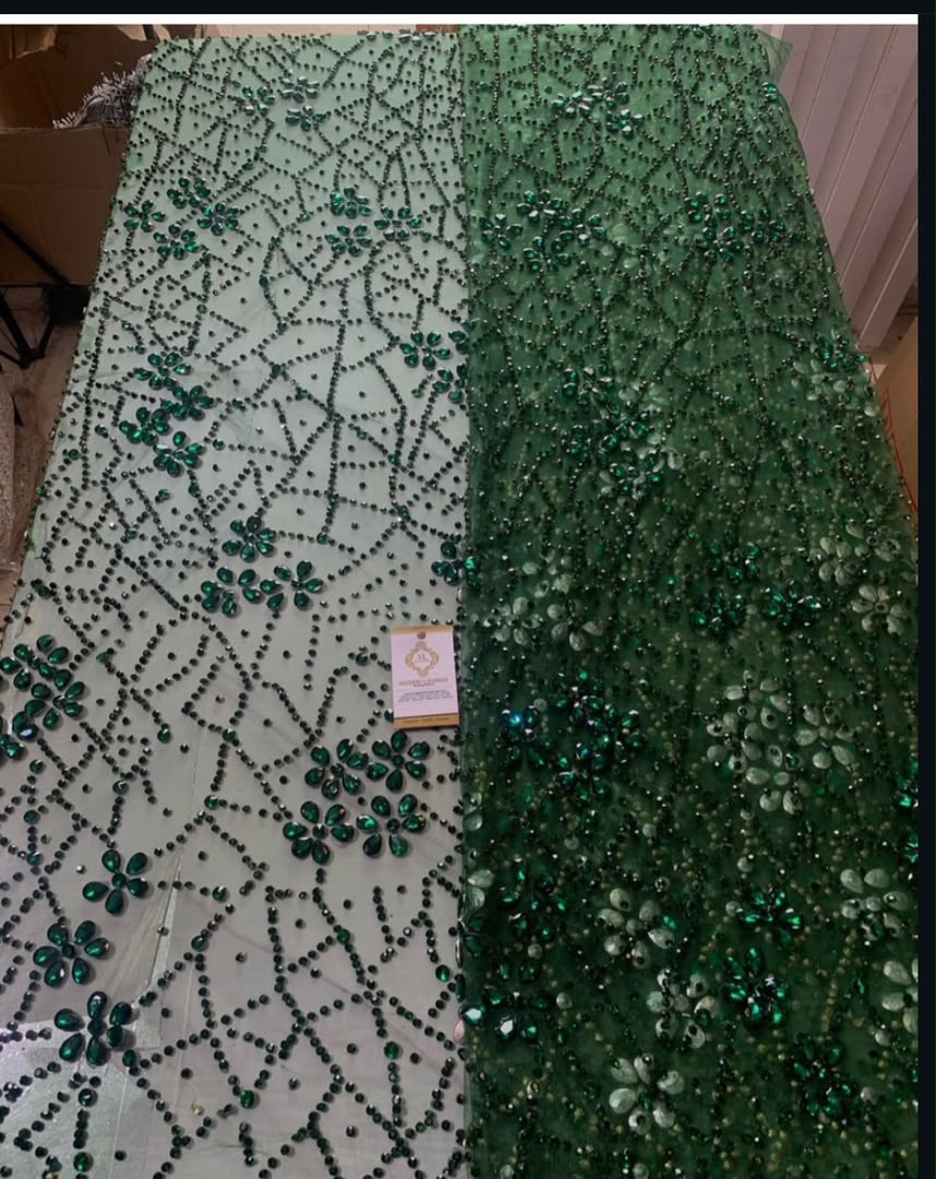 SHIVAH Luxury Crystal Fabrics