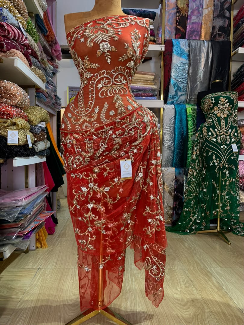 FARIDAH Luxury Crystal Fabrics