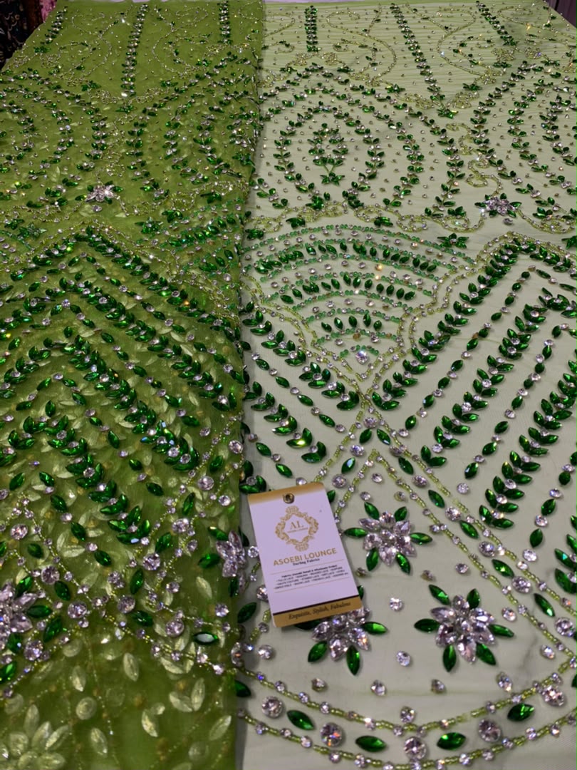 DAMILOLA Luxury Crystal Fabrics