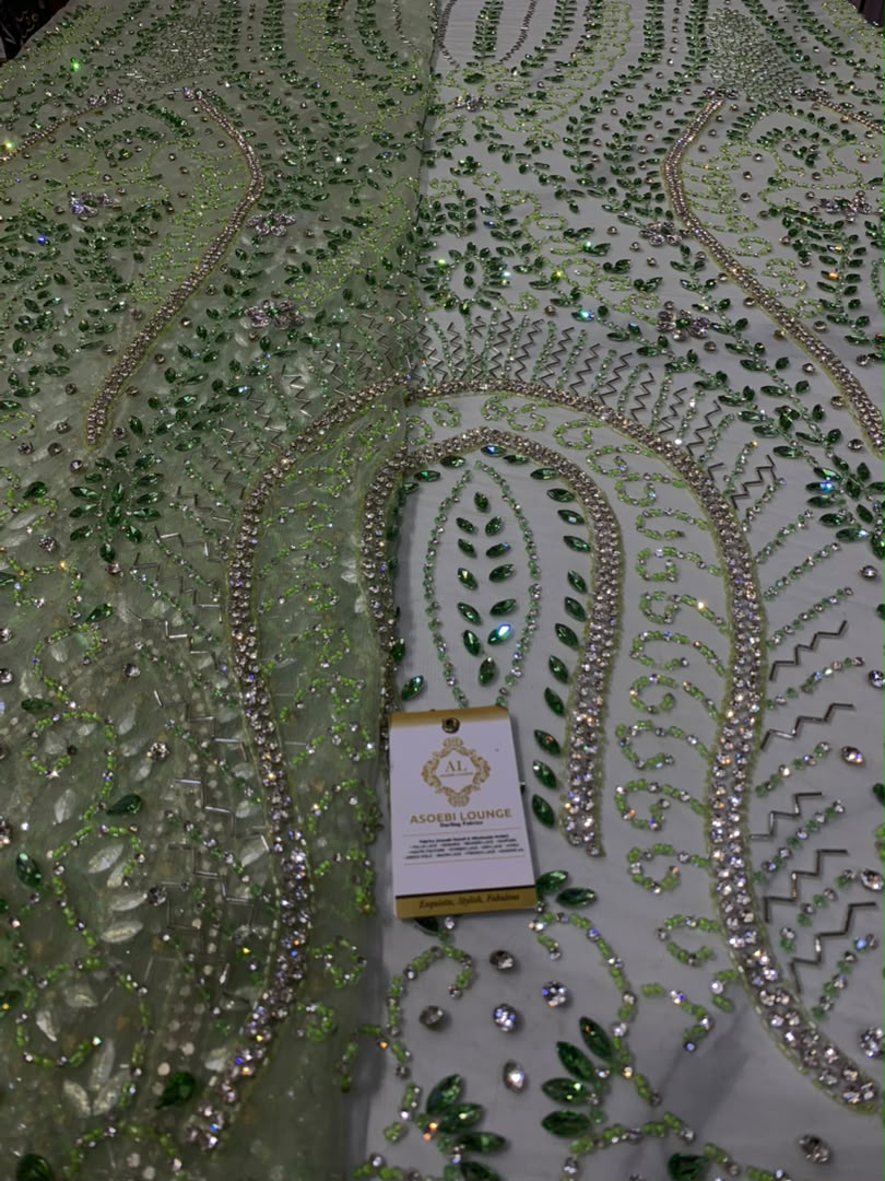 FAIZAL Luxury Crystal Fabrics