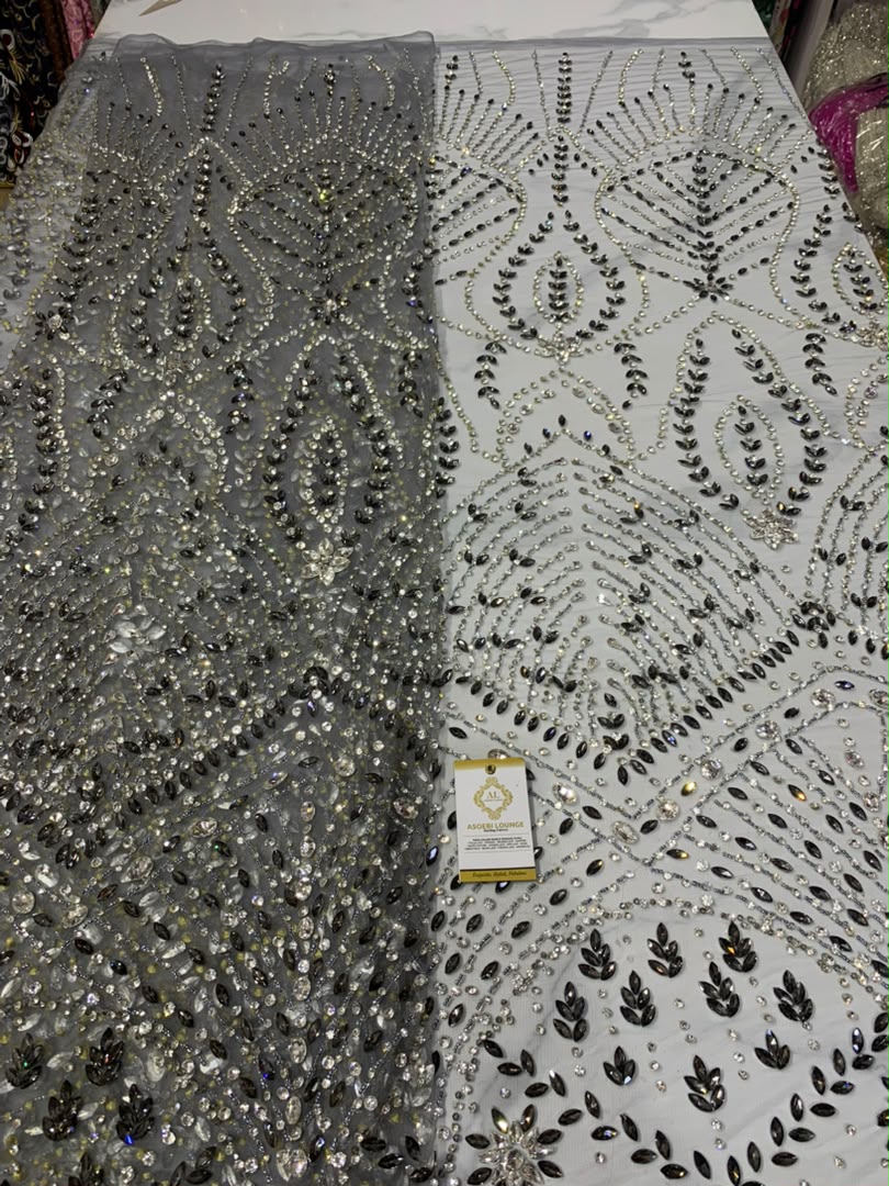 QUEEN Luxury Crystal Fabrics