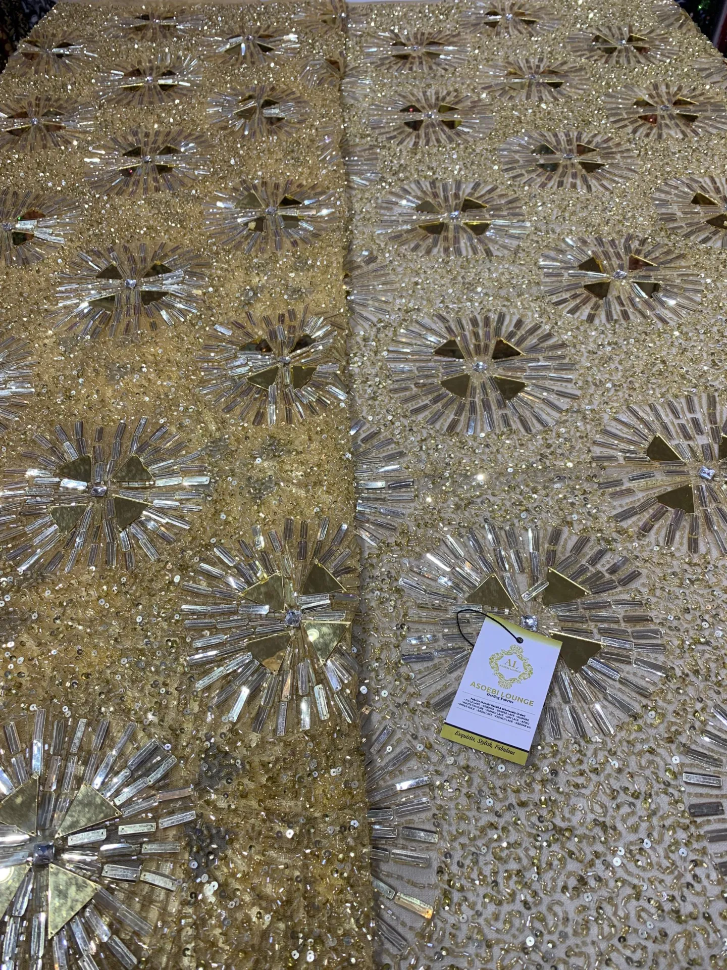 Teeyah Luxury Crystal Fabrics