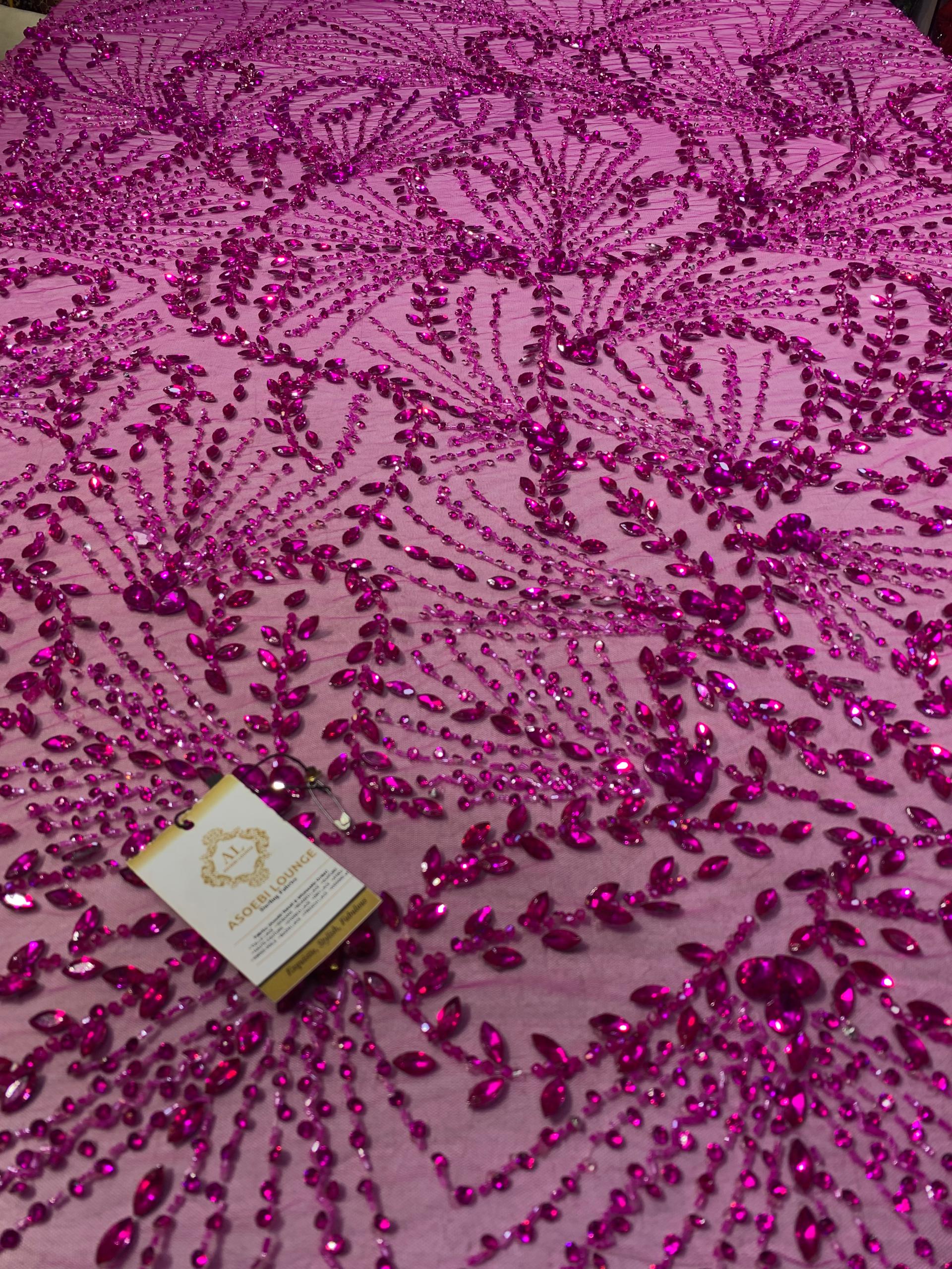 LILIAN Luxury crystal Fabrics