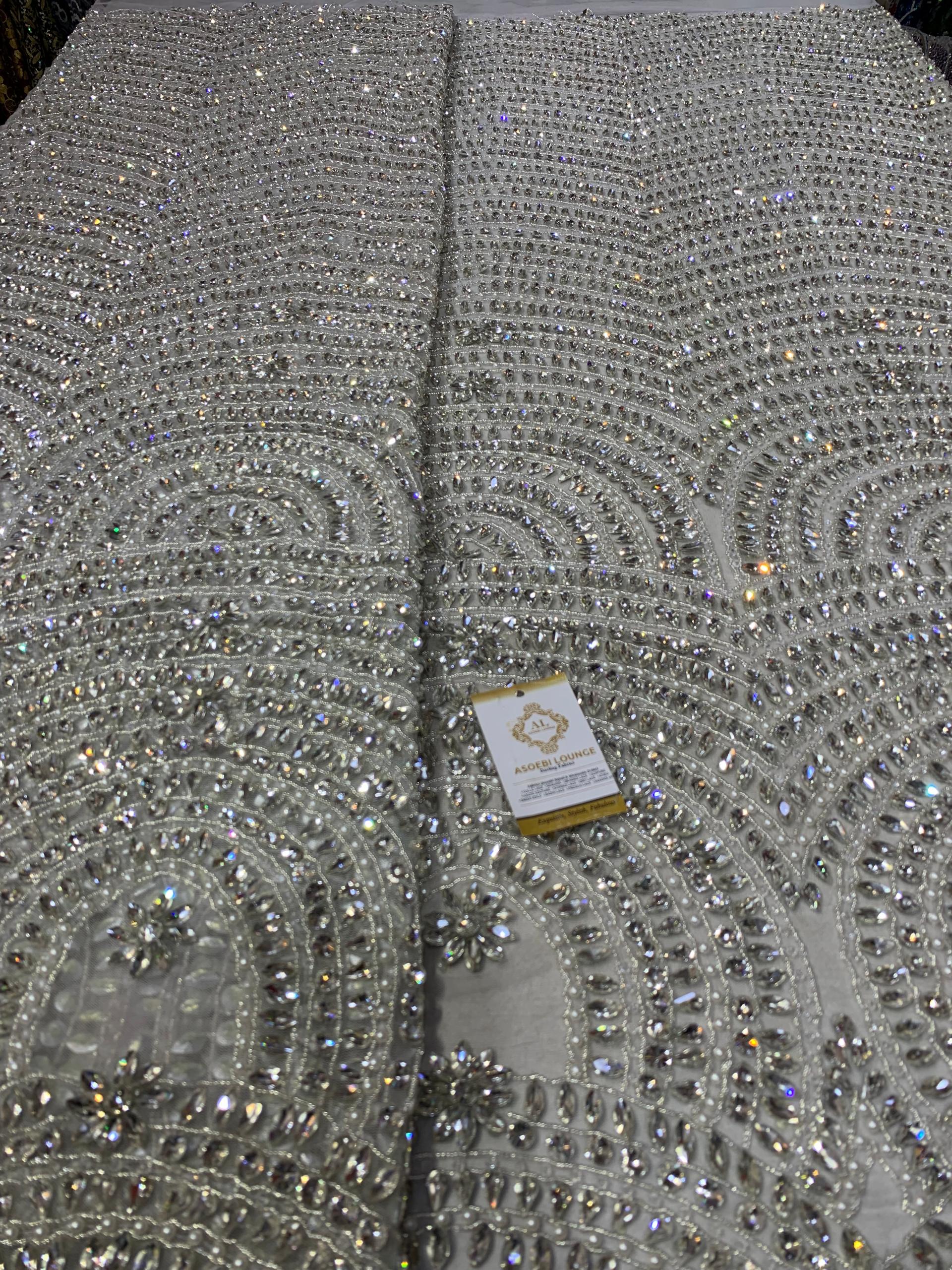 Bolaji Luxury Crystal Fabric
